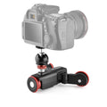 Carro con plataforma rodante de 3 ruedas con deslizador de pista eléctrico YELANGU L5, carga: 3 kg, L5 Dolly Car