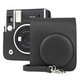 Funda de cuero Retro para cámara de cuerpo completo, bolso con correa para FUJIFILM instax mini 40, For FUJIFILM instax mini 40
