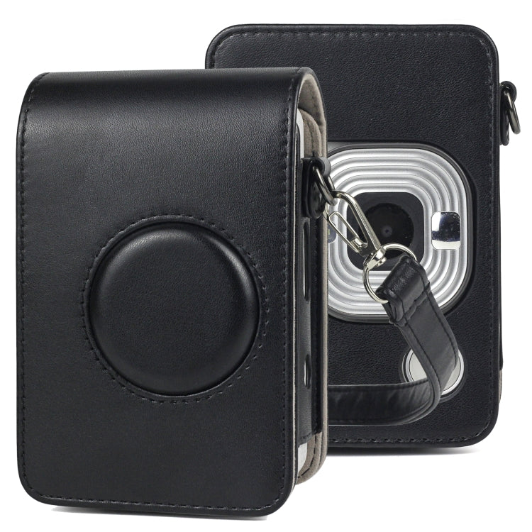 Funda de cuero Retro para cámara de cuerpo completo, bolso con correa para FUJIFILM instax mini Liplay, For FUJIFILM instax mini Liplay