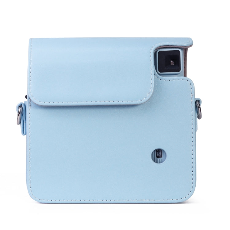 Funda de cuero PU de cuerpo completo para cámara con correa para FUJIFILM instax Square SQ1