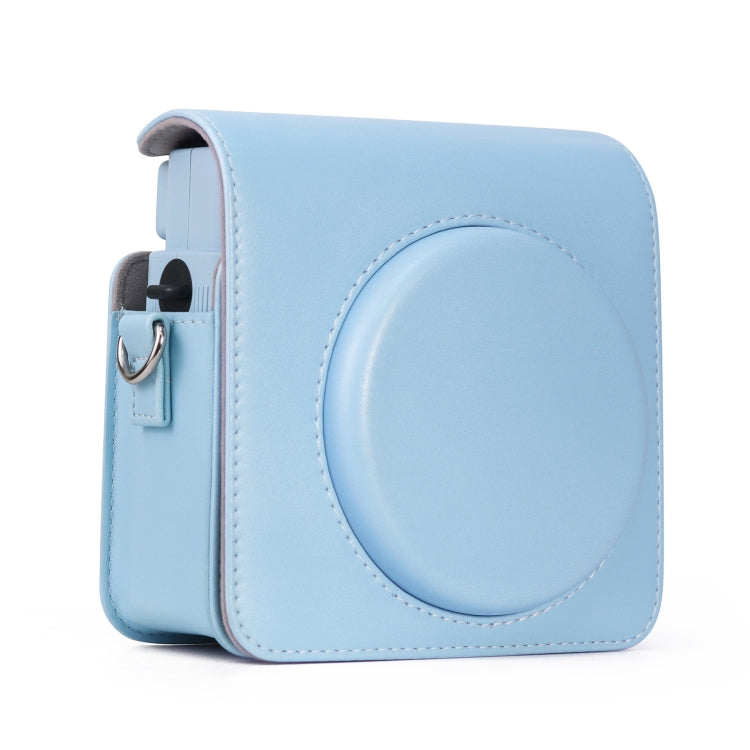 Funda de cuero PU de cuerpo completo para cámara con correa para FUJIFILM instax Square SQ1