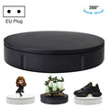 Soporte de exhibición giratorio eléctrico de 22 cm, plataforma giratoria para accesorios de grabación de vídeo, carga: 50 kg, enchufe de la UE, 22cm, EU Plug