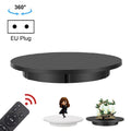 Placa giratoria eléctrica giratoria de 60 cm con soporte de exhibición, carga: 100 kg, alimentación enchufable, enchufe de la UE, 60cm, EU Plug