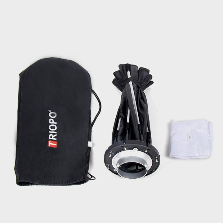 TRIOPO K2-55 55cm Speedlite Flash Octágono Softbox parabólico Difusor de montaje Bowens, K2-55