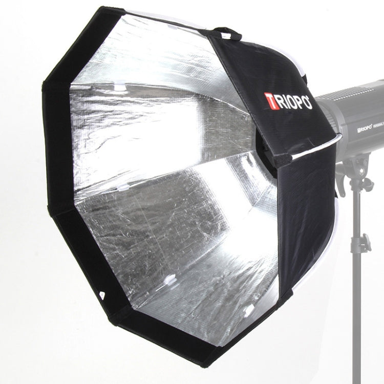 TRIOPO K2-65 65cm Speedlite Flash Octágono Softbox parabólico Difusor de montaje Bowens, K2-65