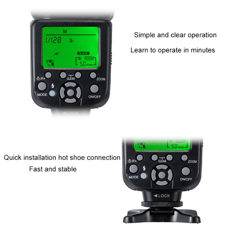 TRIOPO TR-982IIIC Luz de flash Speedlite para Canon, TR-982IIIC for Canon