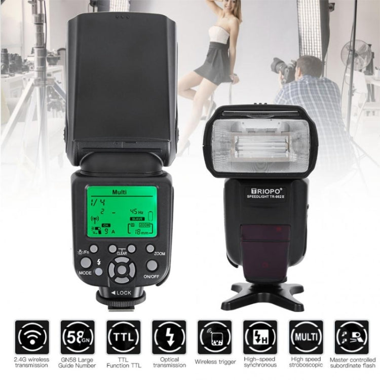 TRIOPO TR-982IIIC Luz de flash Speedlite para Canon, TR-982IIIC for Canon