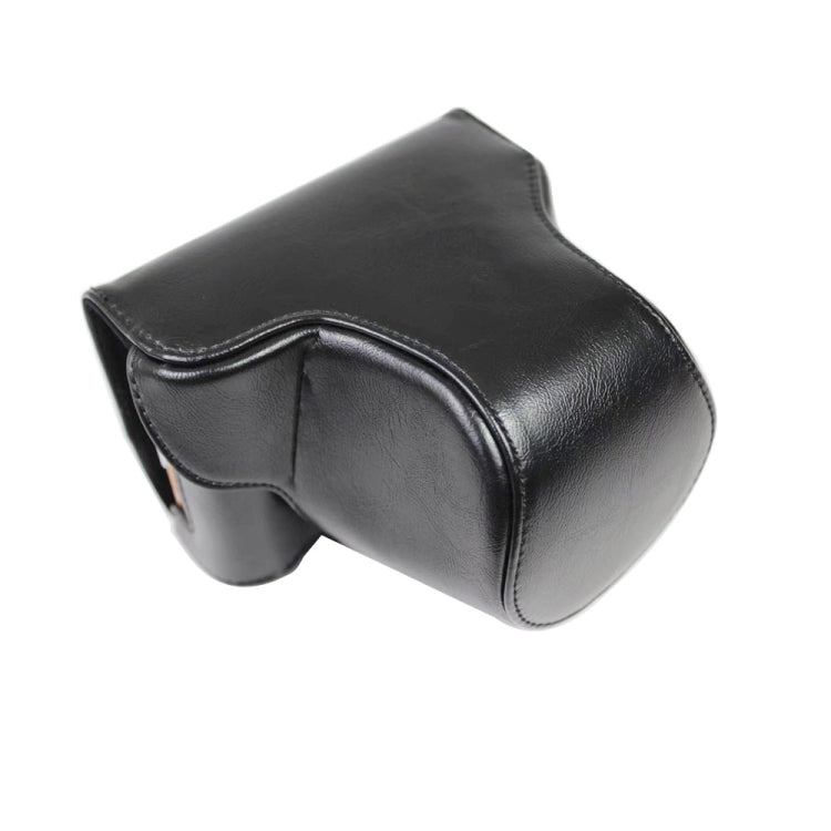 Estuche de cuerpo completo para cámara de cuero PU con correa para FUJIFILM X-A7 / X-A20 (lente de 15-55 mm), For FUJI X-A7