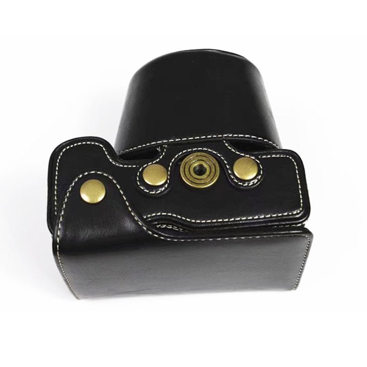 Funda de cuero PU para cámara de cuerpo completo para lente Sony LCE-7C / Alpha 7C / A7C 28-60 mm / 40,5 mm, For Sony A7C