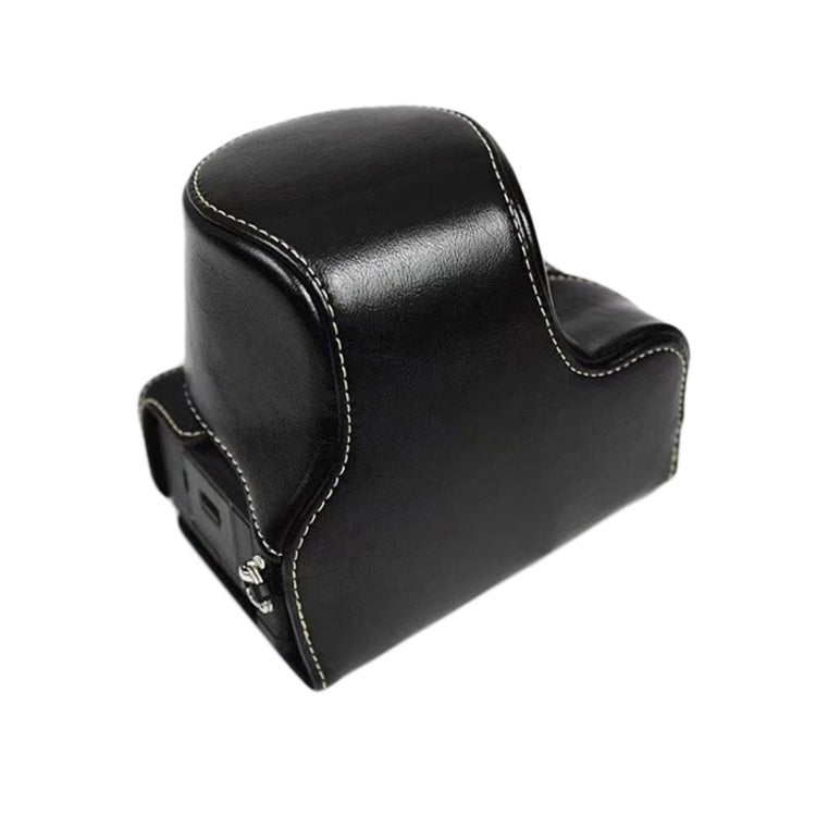 Funda de cuero PU para cámara de cuerpo completo para lente Sony LCE-7C / Alpha 7C / A7C 28-60 mm / 40,5 mm, For Sony A7C