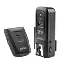Conjunto de transmisor + receptor de disparo de flash Godox CT-16