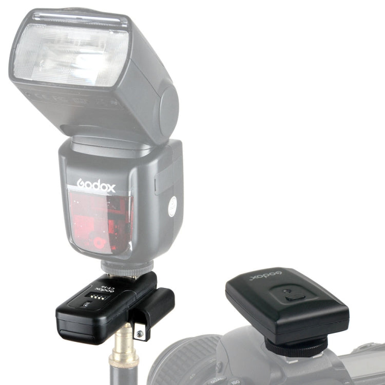 Conjunto de transmisor + receptor de disparo de flash Godox CT-16