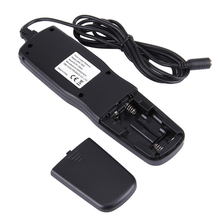 RST-7002 Pantalla LCD Intervalometro de lapso de tiempo Disparador Temporizador digital Controlador remoto con cable C8 para cámara CANON 1D/1DS/50D/40D/30D/20D/10D/5D/7D, RST-7002