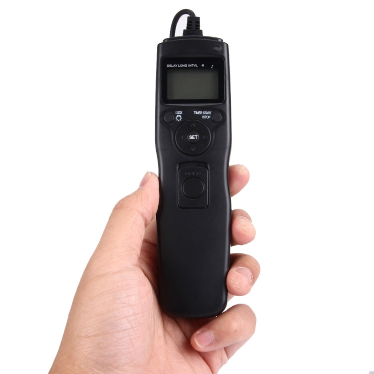RST-7002 Pantalla LCD Intervalometro de lapso de tiempo Disparador Temporizador digital Controlador remoto con cable C8 para cámara CANON 1D/1DS/50D/40D/30D/20D/10D/5D/7D, RST-7002