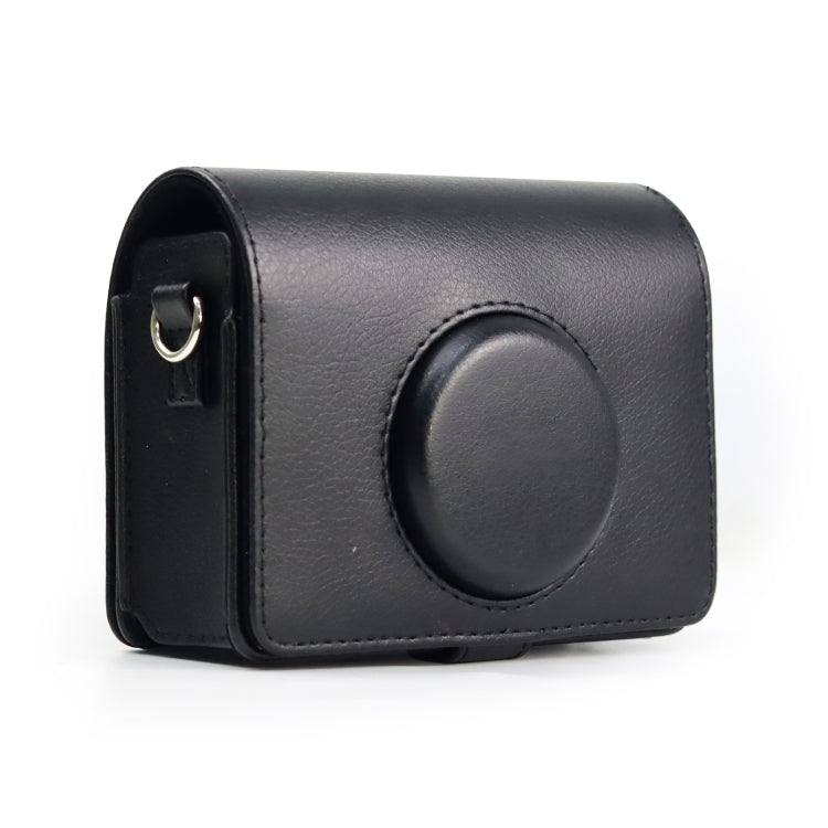 Bolso retro de la caja del cuero de la PU de la cámara del cuerpo completo con la correa para FUJIFILM instax mini Evo, For FUJIFILM instax mini Evo Retro