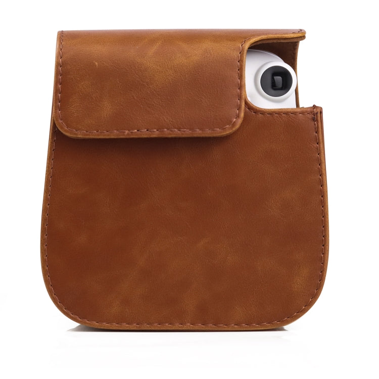 Funda de Cuero Retro para Cámara de Cuerpo Completo con Correa para FUJIFILM Instax mini 11, For FUJIFILM Instax mini 11
