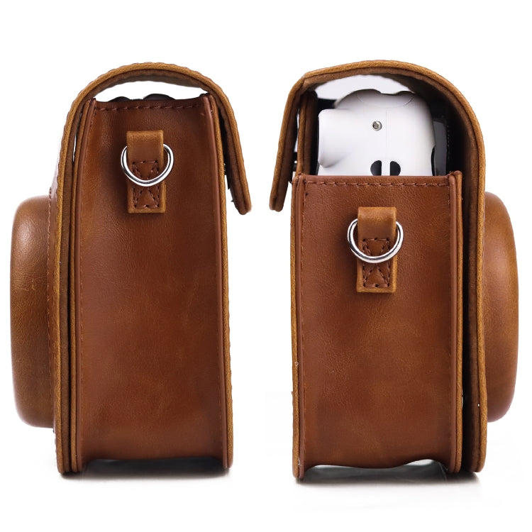 Funda de Cuero Retro para Cámara de Cuerpo Completo con Correa para FUJIFILM Instax mini 11, For FUJIFILM Instax mini 11