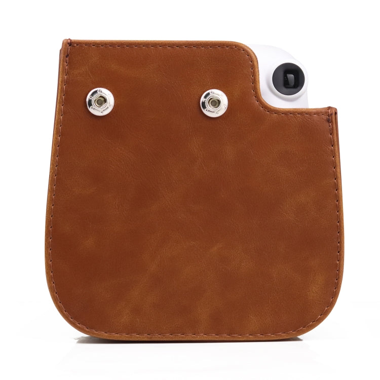 Funda de Cuero Retro para Cámara de Cuerpo Completo con Correa para FUJIFILM Instax mini 11, For FUJIFILM Instax mini 11
