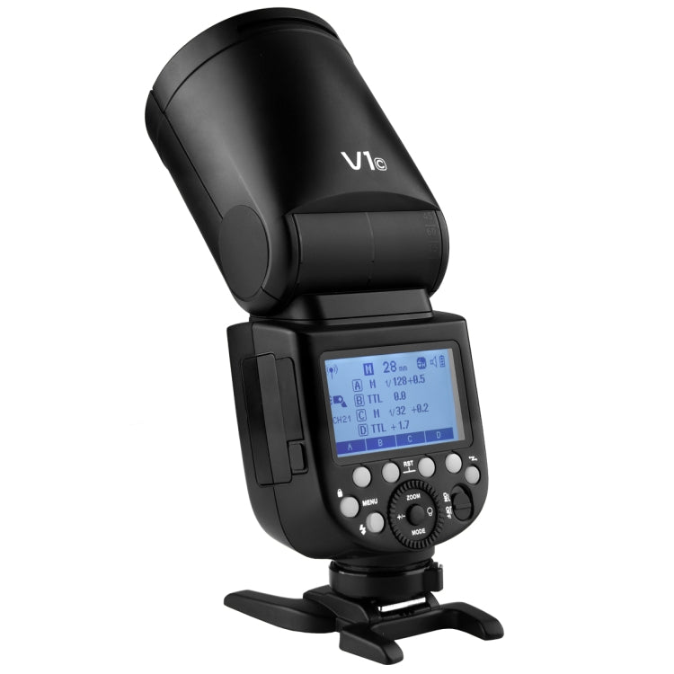Flash Speedlite TTL de cabeza redonda Godox V1C para Canon, V1C for Canon