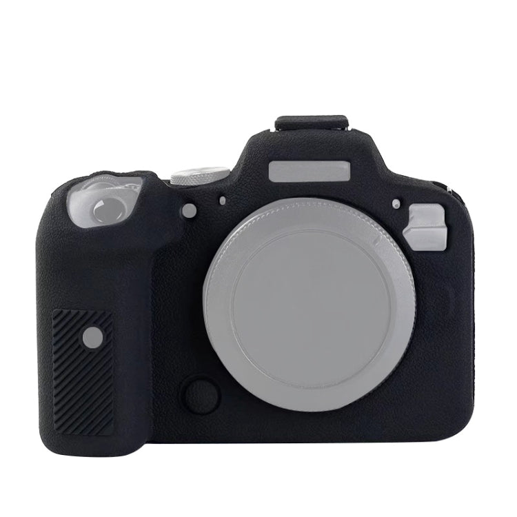 Para Canon EOS R6 Litchi Texture Funda de silicona suave, For Canon EOS R6
