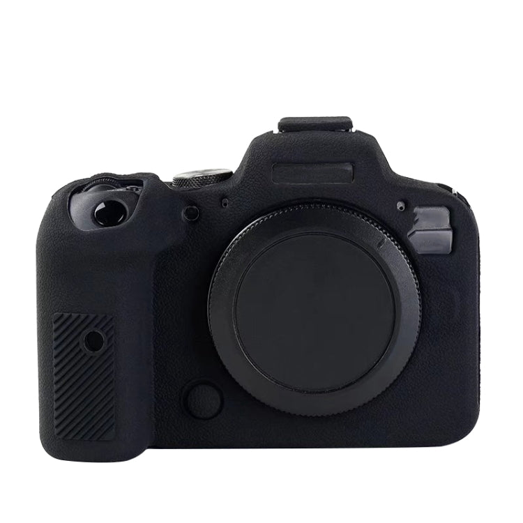Para Canon EOS R6 Litchi Texture Funda de silicona suave, For Canon EOS R6