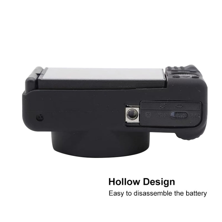 Funda protectora de silicona suave para Sony ZV-1, For Sony ZV-1