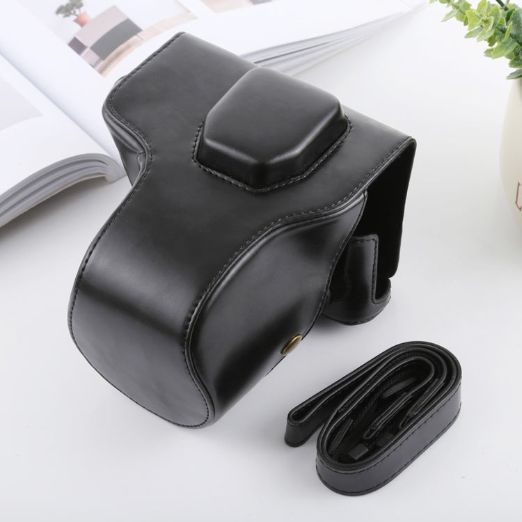 Funda de cuero PU para cámara de cuerpo completo con correa para FUJIFILM X-T3, For FUJI X-T3