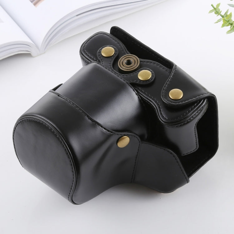 Funda de cuero PU para cámara de cuerpo completo con correa para FUJIFILM X-T3, For FUJI X-T3
