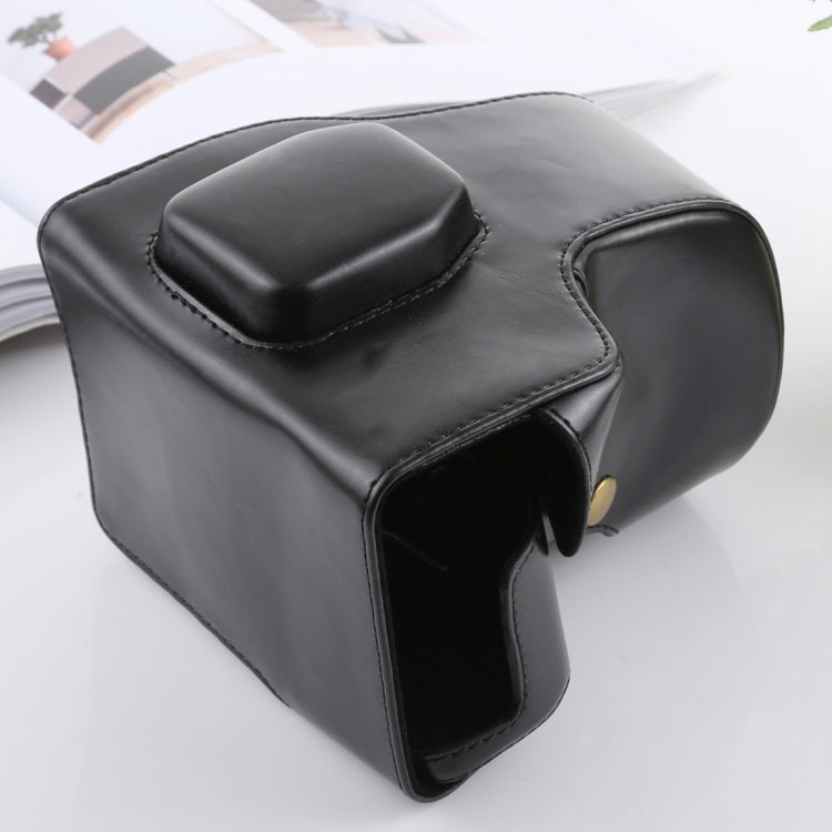 Funda de cuero PU para cámara de cuerpo completo con correa para FUJIFILM X-T3, For FUJI X-T3