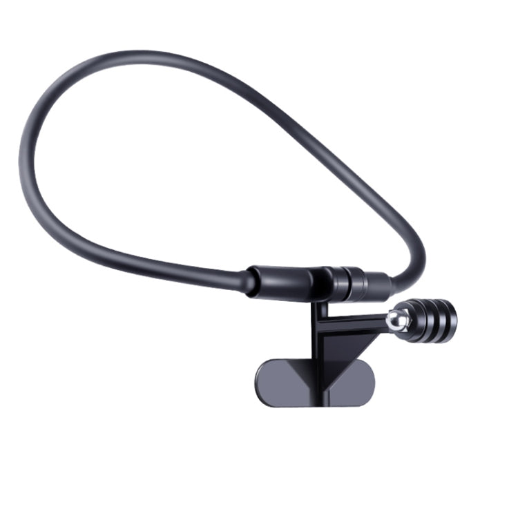 Soporte para cámara de cuello portátil perezoso manos libres, Neck Holder D