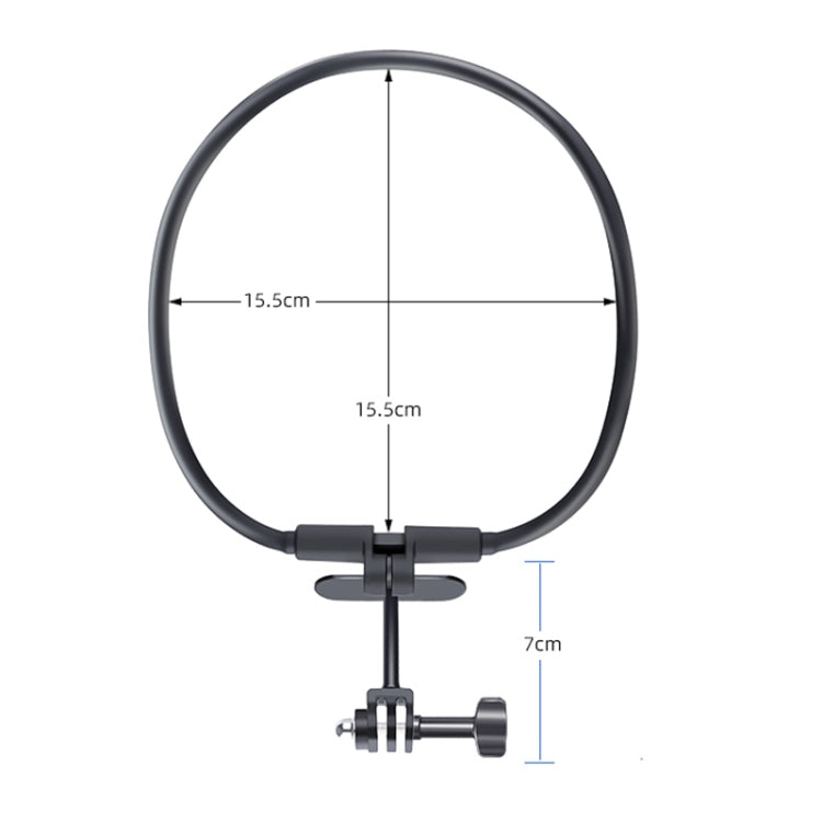 Soporte para cámara de cuello portátil perezoso manos libres, Neck Holder D