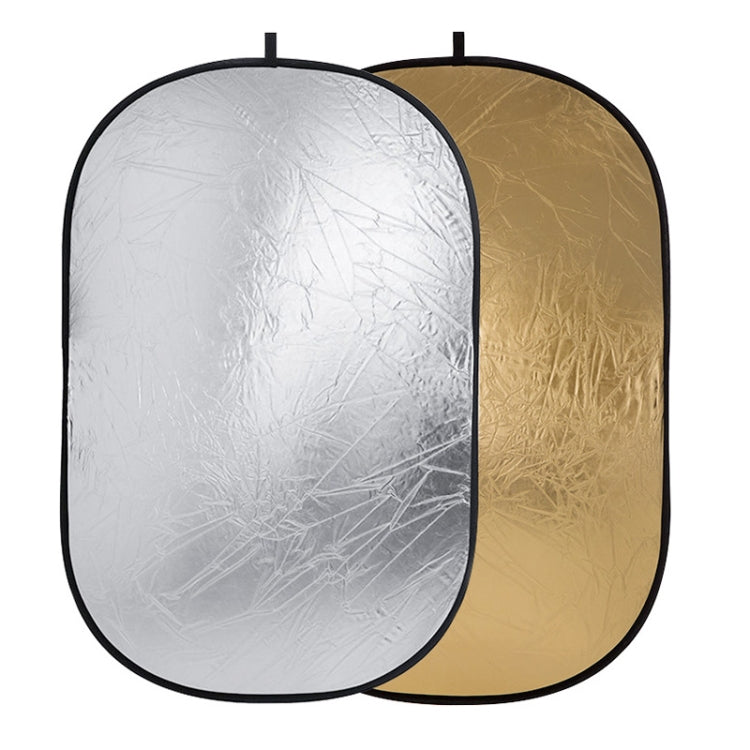 Godox FT01 Tablero reflector plegable ovalado dorado / plateado 2 en 1, tamaño: 60 x 90 cm, 2 in 1 60 x 90cm