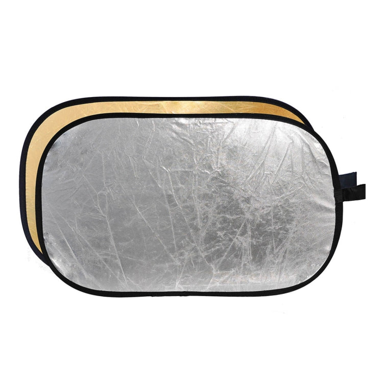 Godox FT01 Tablero reflector plegable ovalado dorado / plateado 2 en 1, tamaño: 150 x 200 cm, 2 in 1 150 x 200cm