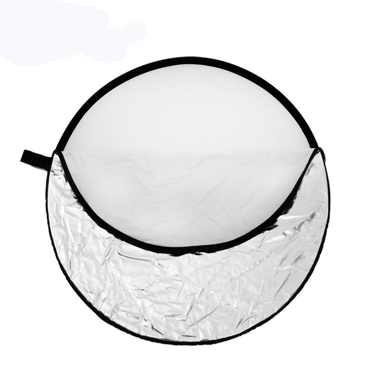 Godox FT01 Tablero reflector plegable redondo 2 en 1 dorado / plateado de 80 cm, 80cm