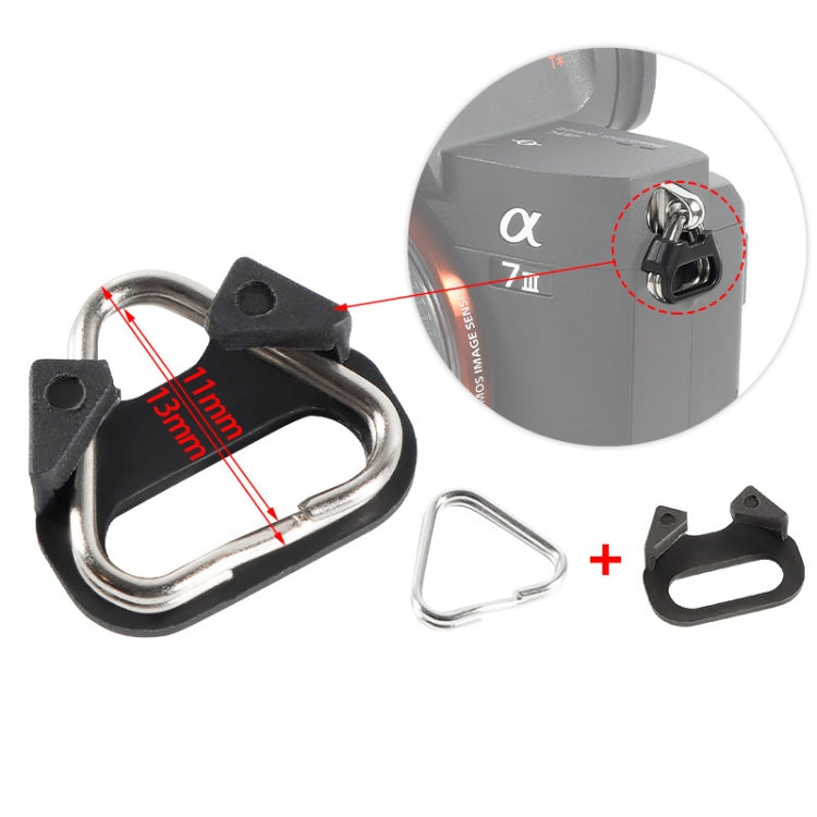 10 PCS BEXIN ZH-Q Correa de hombro para cámara Gancho de anillo triangular dividido, ZH-Q