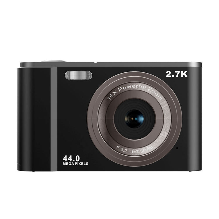 DC302 2.88 pulgadas 44MP 16X Zoom 2.7K Cámara digital Full HD Cámara de tarjeta para niños, enchufe de la UE, DC302, EU Plug