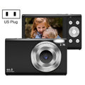 DC402 2.4 pulgadas 44MP 16X Zoom 1080P Cámara digital Full HD Cámara de tarjeta para niños, enchufe de EE. UU., US Plug