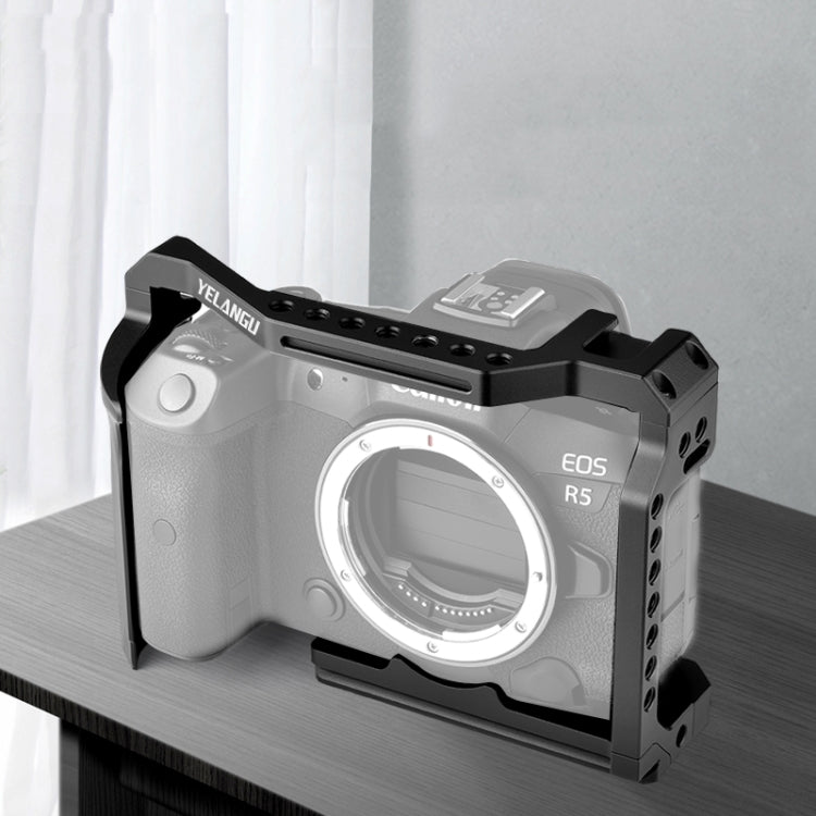 YELANGU C22-A YLG0334B-A Estabilizador de jaula para cámara de vídeo para Canon EOS R5/R6/R, YLG0334B-A