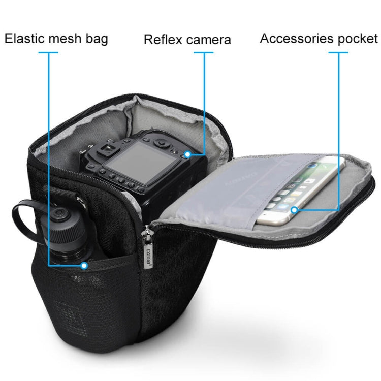 CADEN D11 Bolso bandolera impermeable para cámara SLR, tamaño: 20,5 x 16 x 27 cm, D1 20.5 x 16 x 27cm