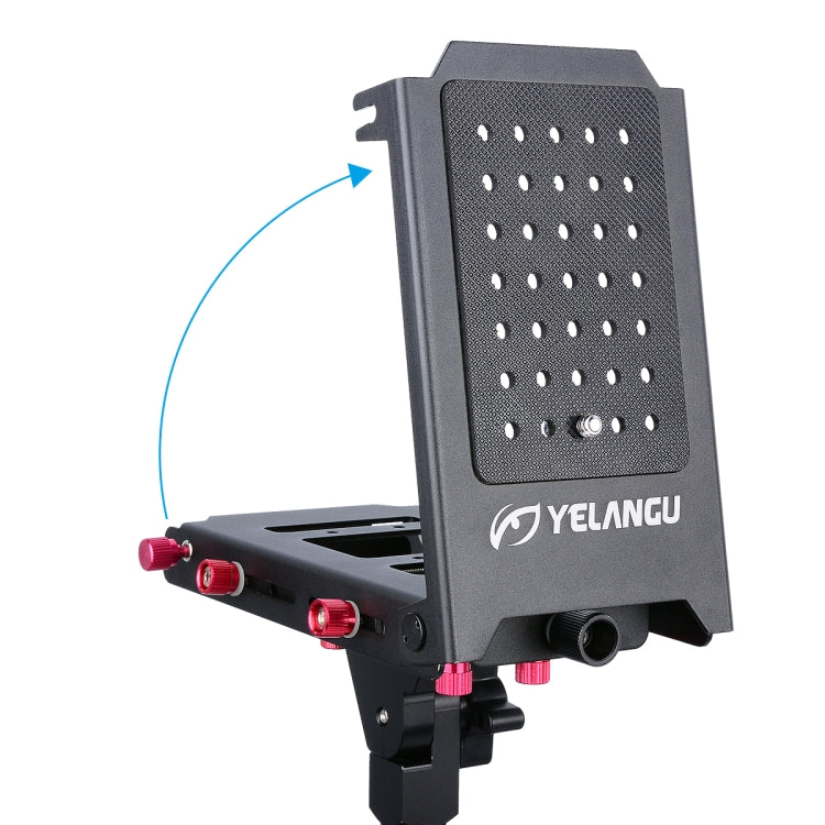 YELANGU S300 Equipo multifuncional 4 en 1 + Equipo de hombro de mano doble + Monopié + Estabilizador para cámaras / cámaras SLR, Rango de altura: 63 cm-170 cm, YELANGU S300