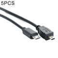 5 PCS 30cm Micro USB a Mini 8 Pin USB OTG Cable de datos del teléfono para Nikon, Micro  to Mini 8 Pin For Nikon
