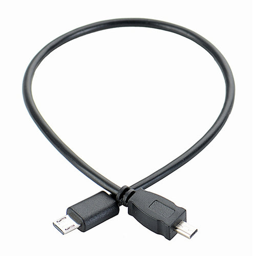 5 PCS 30cm Micro USB a Mini 8 Pin USB OTG Cable de datos del teléfono para Nikon, Micro  to Mini 8 Pin For Nikon
