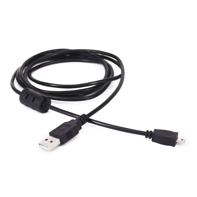 5 PCS 1.5m Mini 8 Pin USB a USB 2.0 Cable de carga de datos para Nikon D5100 / D610, Mini 8 Pin USB