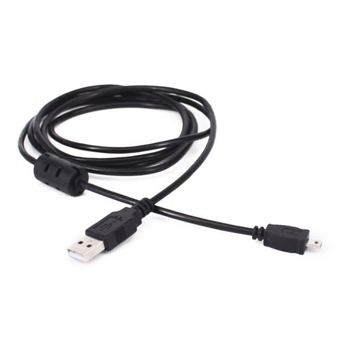 5 PCS 1.5m Mini 8 Pin USB a USB 2.0 Cable de carga de datos para Nikon D5100 / D610, Mini 8 Pin USB