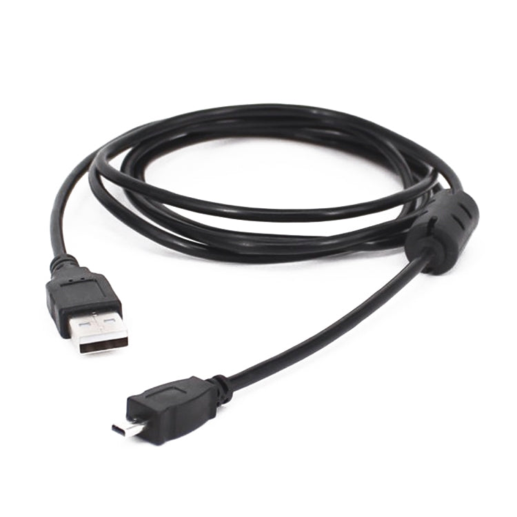 5 PCS 1.5m Mini 8 Pin USB a USB 2.0 Cable de carga de datos para Nikon D5100 / D610, Mini 8 Pin USB