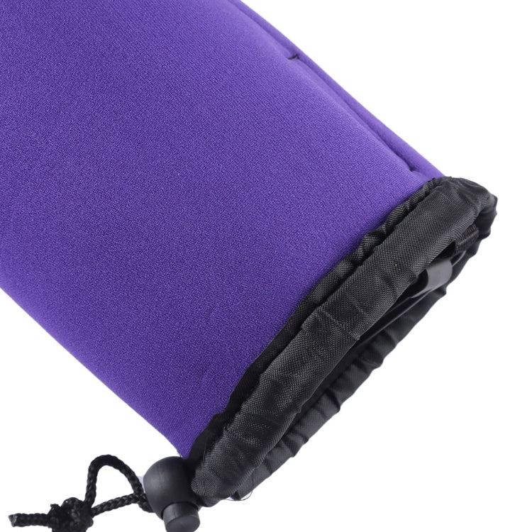 Bolsa de transporte para lentes de cámara SLR de neopreno de 4 piezas con mosquetón, tamaño: 10x22 cm, 10x14 cm, 10x18 cm, 8x10 cm, 4 Size