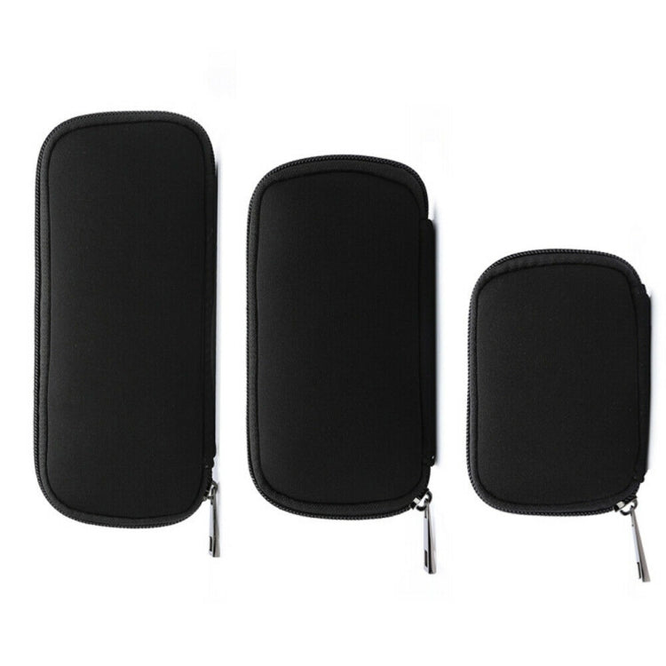 Funda de bolsa de almacenamiento de disco U de neopreno 3 en 1, 3 in 1