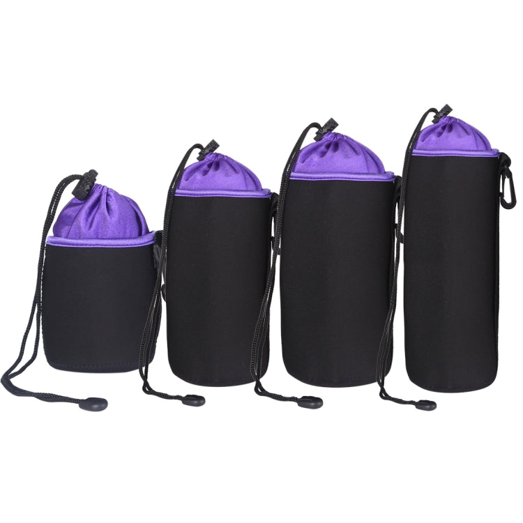 Bolsa de lente de cámara SLR 4 en 1, bolsa de lente Micro individual, bolsa interior de bilis, funda protectora impermeable más terciopelo grueso, 4 in 1