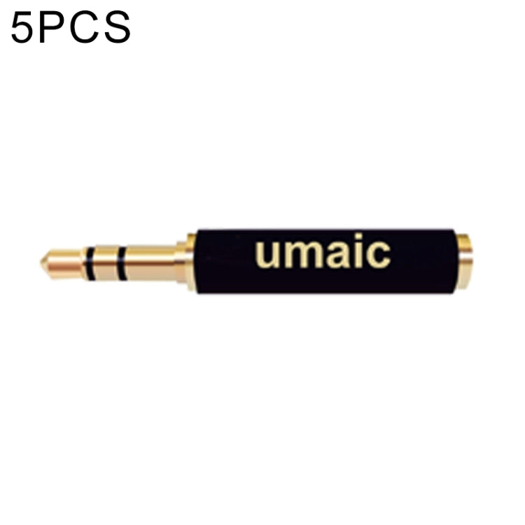 5 adaptadores de micrófono de 3,5 mm de audio de 4 polos hembra a 3 polos macho, 4 Pole to  3 Pole Adapter
