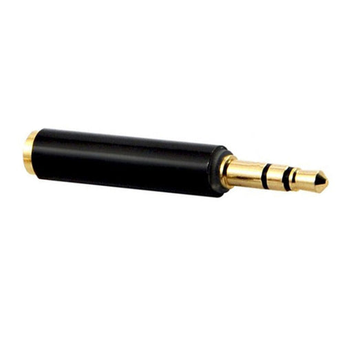 5 adaptadores de micrófono de 3,5 mm de audio de 4 polos hembra a 3 polos macho, 4 Pole to  3 Pole Adapter